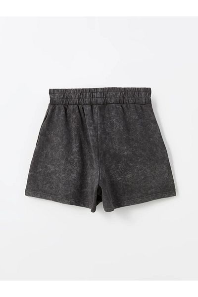 LC Waikiki Women's Elastic Waist Straight Shorts