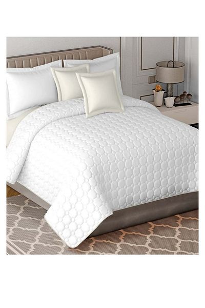 smart home 100% Microfiber Double Bedspread, King Size, 6 Piece Set, 250X230 cm