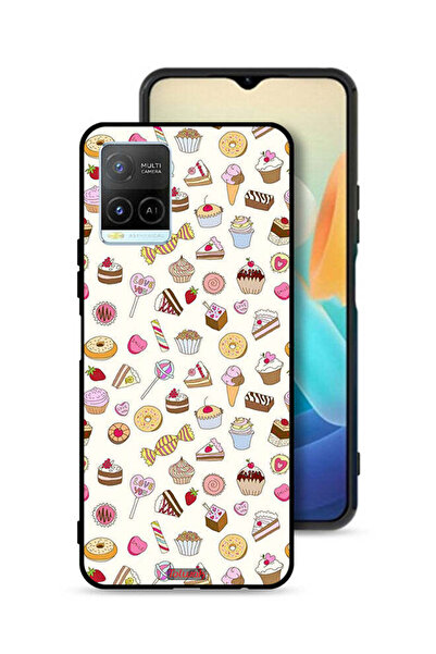 Tolwak Vivo Y33s 4G Protective Case Cover Pattern Of Favorite Items