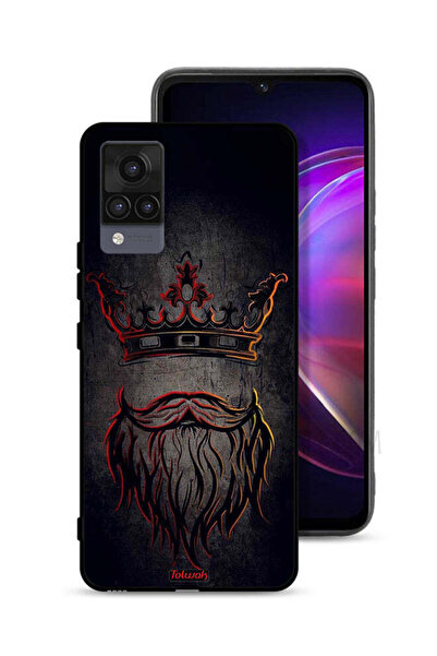 Tolwak غطاء حماية لهاتف Vivo V21 بتصميم ملكي