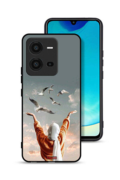 Tolwak غطاء حماية لهاتف Vivo V25 5G بتصميم طيور تحلق