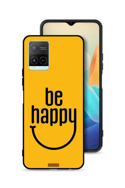 Tolwak غطاء حماية لهاتف Vivo Y21 كن سعيدًا