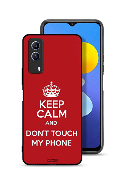 Tolwak Vivo T1x Protective Case Cover Keep Calm And Dont Touch My Phone
