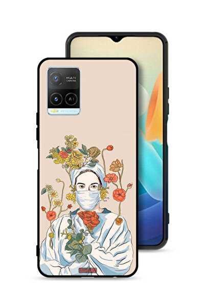 Tolwak غطاء حماية لهاتف Vivo Y21 - فن التمريض