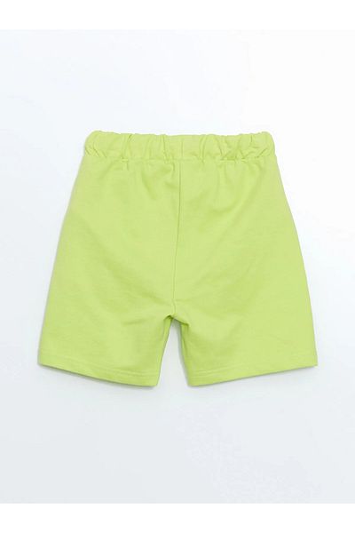 LC Waikiki Elastic Waist Printed Baby Boy Shorts
