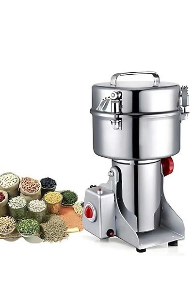 Primo Plus 800g Grinder, Stainless Steel Powder Grinder, Ultra-Fine Grinding Technology, Can Grind Coffee 3200w
