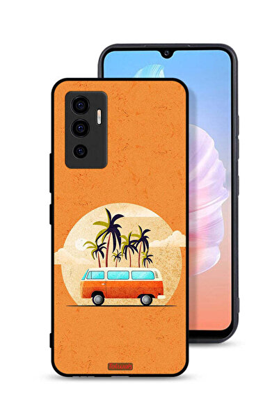 Tolwak غطاء حماية Vivo S10e 5G برسومات حافلة