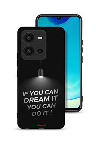 Tolwak غطاء حماية لهاتف Vivo V25 5G إذا كنت تستطيع أن تحلم به، يمكنك تحقيقه