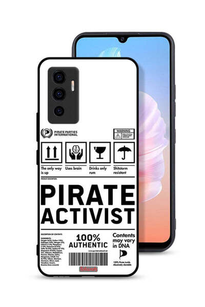 Tolwak غطاء حماية لهاتف Vivo S10e 5G، ملصق ناشط خاص