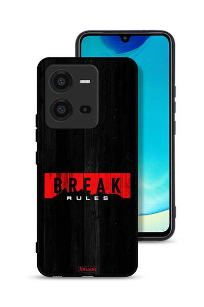 Tolwak غطاء حماية لهاتف Vivo V25 5G يكسر القواعد