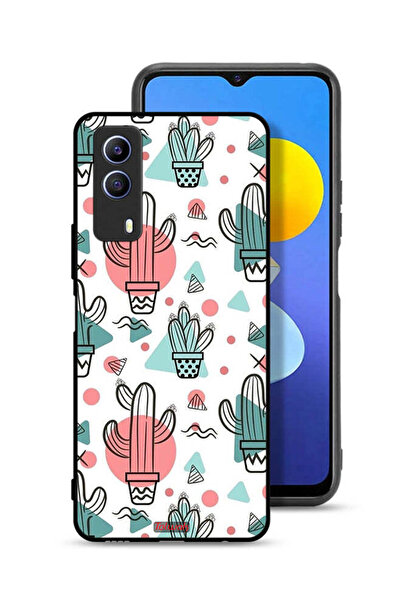 Tolwak غطاء حماية لهاتف Vivo T1x - كاكتوس