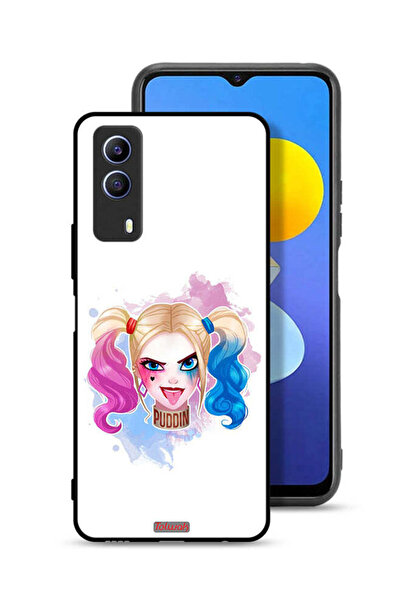 Tolwak غطاء حماية لهاتف Vivo T1x برسومات هارلي كوين