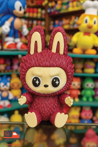 expres hediye Glitter Color Labubu Doll, Labubu Figure Toy, Glitter Labubu Gift