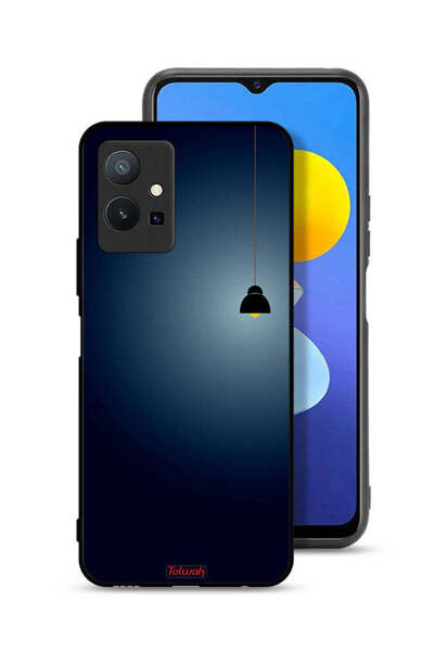 Tolwak غطاء حماية لهاتف Vivo Y75 5G مع إضاءة فنية معلقة