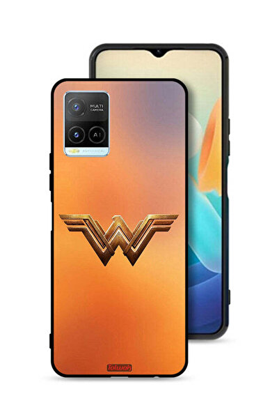 Tolwak غطاء حماية Vivo Y21 بشعار Wonder Women