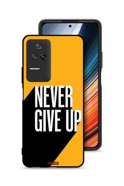 Tolwak Xiaomi Poco F4 Protective Case Cover Never Give Up