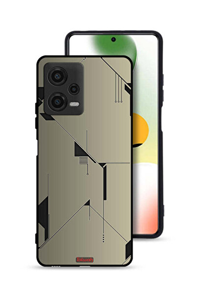 Tolwak غطاء حماية لهاتف Xiaomi Poco X5 بتصميم تجريدي بسيط للفن الرقمي