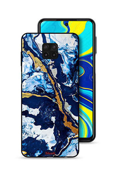 Tolwak غطاء حماية لهاتف شاومي ريدمي نوت 9 برو بنمط فني مزخرف