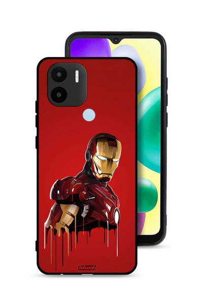 Tolwak غطاء حماية شاومي ريدمي A1 بلس برسومات الرجل الحديدي