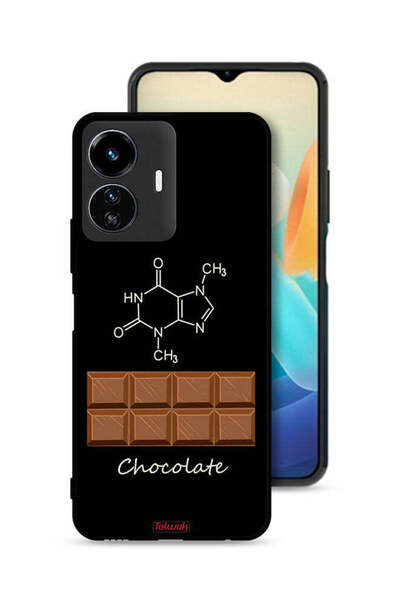 Tolwak غطاء حماية لهاتف Vivo Y77 5G بلون الشوكولاتة