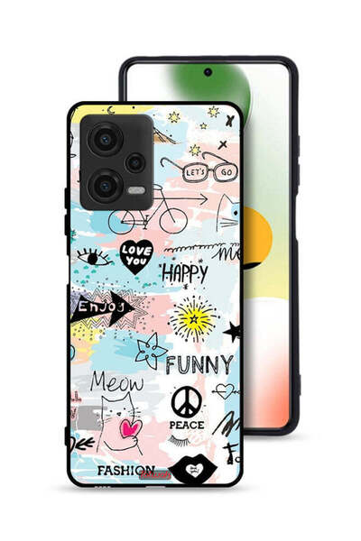 Tolwak غطاء حماية لهاتف Xiaomi Poco X5 - أحبك - علامات