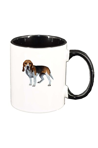 INOVATIX Cana alba personalizata, Dog, interior negru, D348, INOVATIX®. 330ml