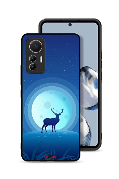 Tolwak غطاء حماية لهاتف شاومي 12 لايت بتصميم غزال