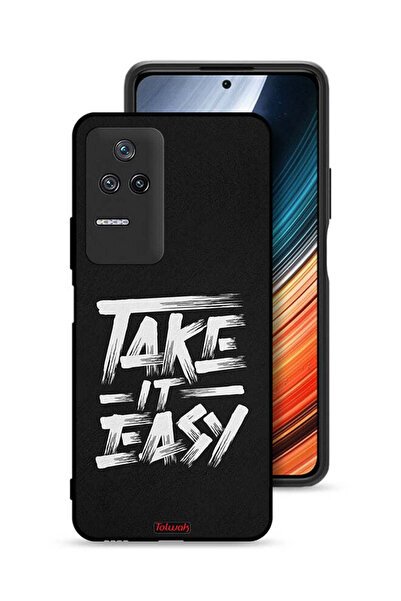 Tolwak غطاء حماية Xiaomi Poco F4 - Take It Easy