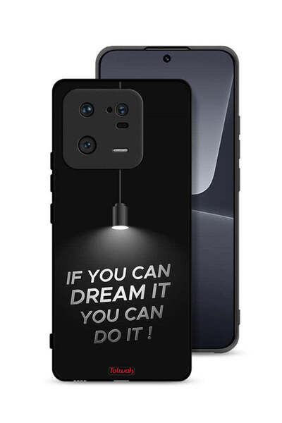 Tolwak غطاء حماية لهاتف Xiaomi 13 Pro إذا كنت تستطيع أن تحلم به، يمكنك أن تفعله
