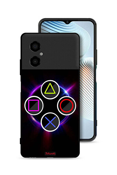 Tolwak Xiaomi Poco M4 5G Protective Case Cover Squid Game