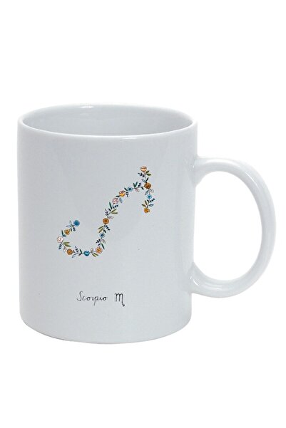 INOVATIX Εξατομικευμένη λευκή κούπα, Zodiac, Scorpio, λευκή, D1382, INOVATIX®...