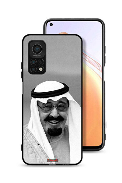 Tolwak غطاء حماية لهاتف شاومي مي 10 تي برو 5G صورة الملك عبد الله مبتسمًا