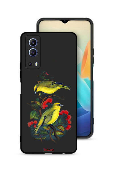 Tolwak غطاء حماية لهاتف Vivo iQOO Z3 5G بنقشة طيور