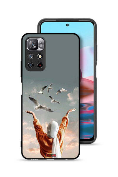 Tolwak غطاء حماية لهاتف شاومي ريدمي نوت 11 4G بطبعة طيور تحلق