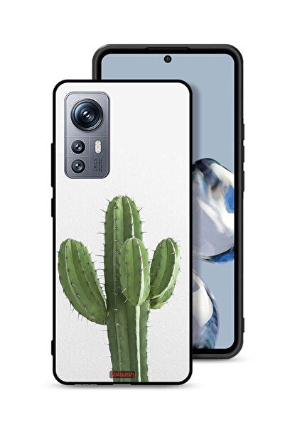 Tolwak غطاء حماية لهاتف Xiaomi 12S بنقشة نبات الصبار
