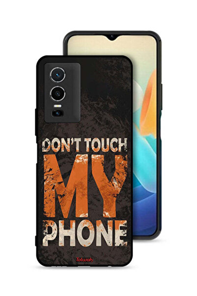 Tolwak Vivo Y76 5G Protective Case Cover Do Not Touch My Phone