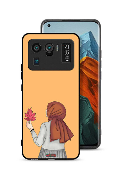 Tolwak Xiaomi Mi 11 Ultra Protective Case Cover Holding Leaf