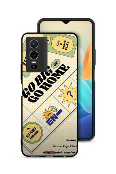 Tolwak Vivo Y76 5G Protective Case Cover Go Big Or Go Home
