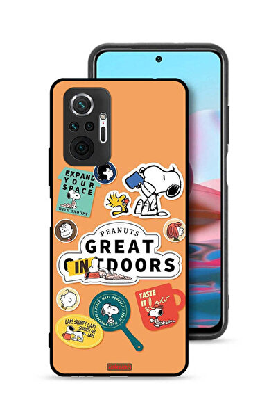 Tolwak غطاء حماية لهاتف شاومي ريدمي نوت 10 برو 4G، ملصقات الفول السوداني