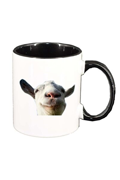 INOVATIX Cana alba personalizata, Lama, interior negru, D178, INOVATIX®. 330ml