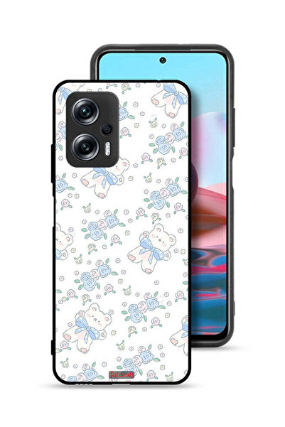 Tolwak غطاء حماية لهاتف شاومي ريدمي نوت 11T برو 5G، مزين برسومات دب تيدي لطيف...