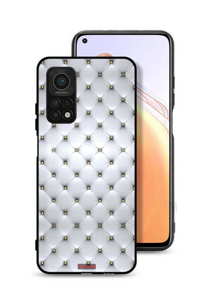 Tolwak غطاء حماية لهاتف Xiaomi Mi 10T 5G مطبوع عليه دبابيس على القماش