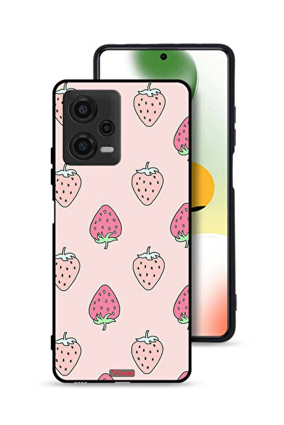 Tolwak غطاء حماية لهاتف Xiaomi Poco X5 - أيقونة الفراولة