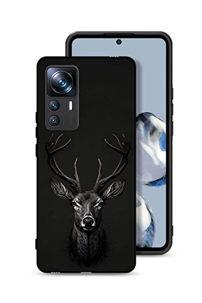 Tolwak غطاء حماية لهاتف شاومي 12T Pro برسومات غزال رقمية