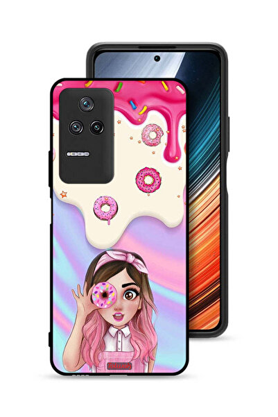 Tolwak غطاء حماية شاومي ريدمي K50 يحمل صورة دونات