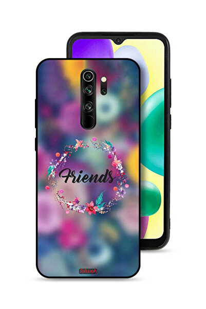 Tolwak غطاء حماية شاومي ريدمي نوت 8 برو بتصميم خاتم أصدقاء الزهور