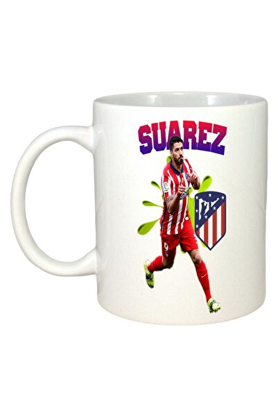 INOVATIX Cana Alba Personalizata, Suarez Atletico Madrid, Maner Si Interior A...