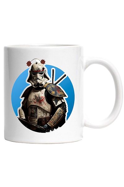 INOVATIX Personalized white mug, StormTrooper, Star Wars, Soldier, Armor, SF, INOVATIX®. 330ml