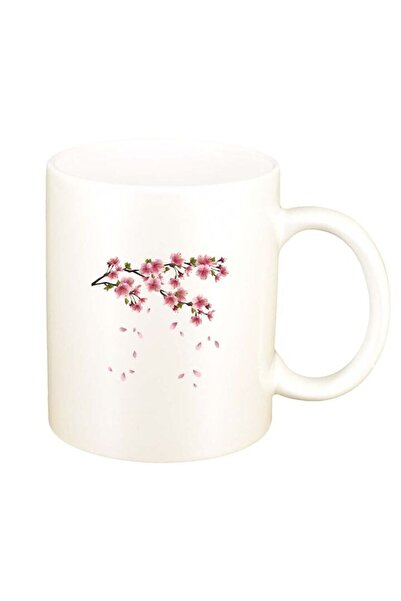 INOVATIX Персонализирана бяла чаша, Цвете, D214, INOVATIX®. 330 мл