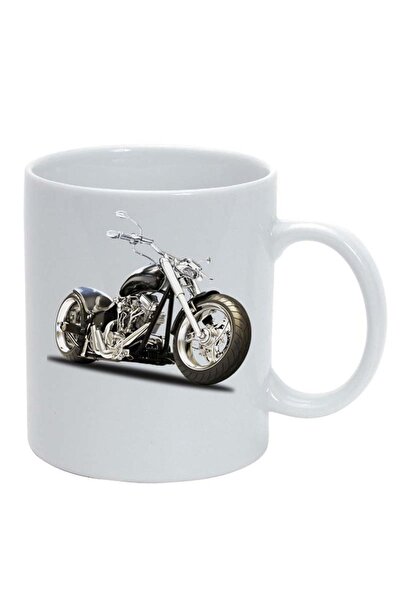 INOVATIX Cana alba personalizata, Motor, alb, D49, INOVATIX®. 330ml